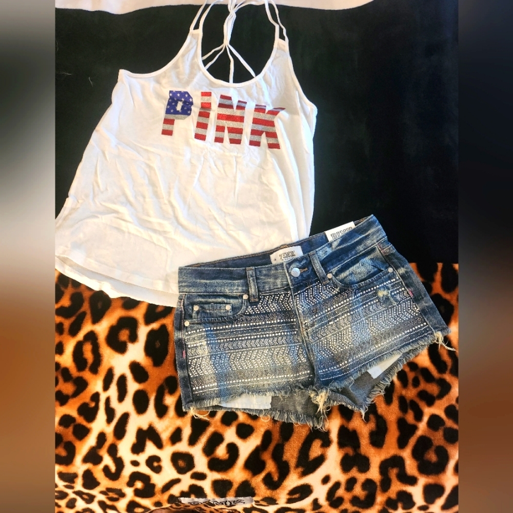 NWT READ FOR SIZE Victorias Secret PINK outfit XS/SM